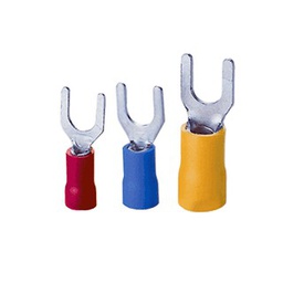 [SVS1-4-KST-20PCSPERPACKKST] KST SVS1-4 VINLY-INSULATED SPADE TERMINAL 1.5-4.3MM-20Pcs